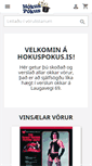 Mobile Screenshot of hokuspokus.is